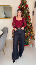 Load image into Gallery viewer, Hashi Rhinestone Top
