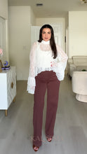 Load image into Gallery viewer, Tummy Control Choco Jeans
