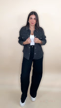 Load image into Gallery viewer, Rhinestone Denim Jacket
