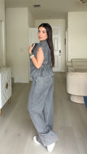 Load image into Gallery viewer, Turin Denim Two Piece Set
