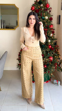 Load image into Gallery viewer, Valentina Faux Leather Pants - Gold
