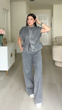 Load image into Gallery viewer, Turin Denim Two Piece Set
