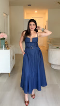 Load image into Gallery viewer, Carey Denim Maxi Dress
