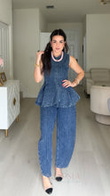 Load image into Gallery viewer, Vicky Denim Set
