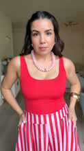 Load image into Gallery viewer, Carly Red Bodysuit
