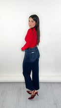 Load image into Gallery viewer, Cropped Wide Leg Jeans

