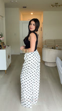 Load image into Gallery viewer, Brianna Polka Dots Pants - White
