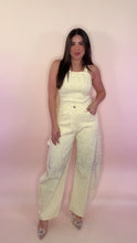 Load image into Gallery viewer, Elsa Two Piece Set - Light Yellow
