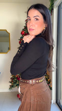 Load image into Gallery viewer, High Neck Sweater Top (2 colors)
