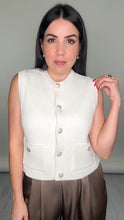 Load image into Gallery viewer, Karo Tweed Vest
