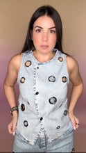 Load image into Gallery viewer, Aros Denim Two Piece Set
