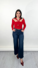 Load image into Gallery viewer, Cropped Wide Leg Jeans
