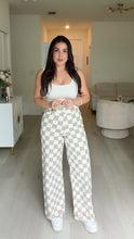 Load image into Gallery viewer, Checker Denim Pant
