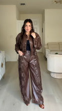 Load image into Gallery viewer, Tori Faux Leather Two Piece Set
