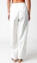 Load image into Gallery viewer, White Denim Tailored Trousers
