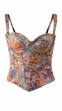 Load image into Gallery viewer, Textured Flowers Corset
