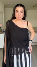 Load image into Gallery viewer, Sophisticated Mesh Top - Black
