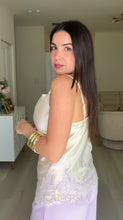 Load image into Gallery viewer, Satin &amp; Lace Top
