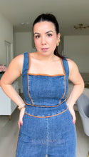 Load image into Gallery viewer, Pierina Denim Jumpsuit
