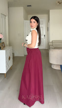 Load image into Gallery viewer, Trina Palazzo Pants - Wine
