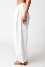Load image into Gallery viewer, White Denim Tailored Trousers
