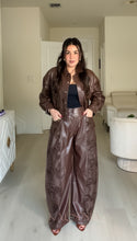Load image into Gallery viewer, Tori Faux Leather Two Piece Set
