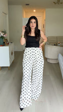 Load image into Gallery viewer, Brianna Polka Dots Pants - White
