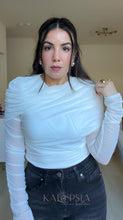 Load image into Gallery viewer, Lillie Mesh Drape Top
