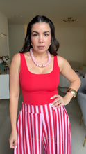 Load image into Gallery viewer, Carly Red Bodysuit
