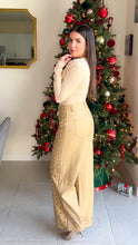 Load image into Gallery viewer, Valentina Faux Leather Pants - Gold
